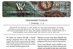 1 Samuel Study Guides