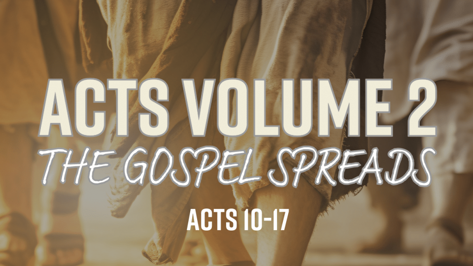 (Acts 13:13–52) The Message