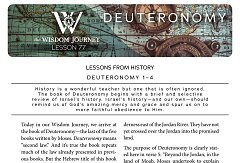 Deuteronomy Study Guides