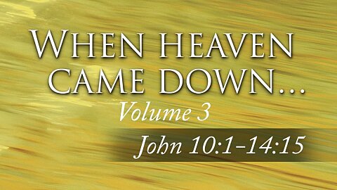 John Lesson 31 - Is Christianity the Only Way to Heaven?