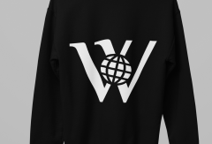 Black Crewneck Sweatshirt MEDIUM