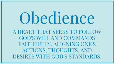 1 Obedience