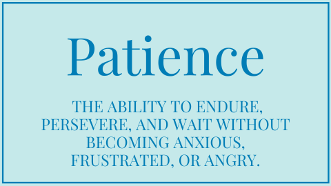 1 Patience