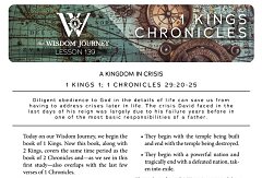 Kings and Chronicles Study Guide