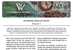 Psalms Study Guide