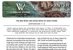 Zephaniah Study Guide